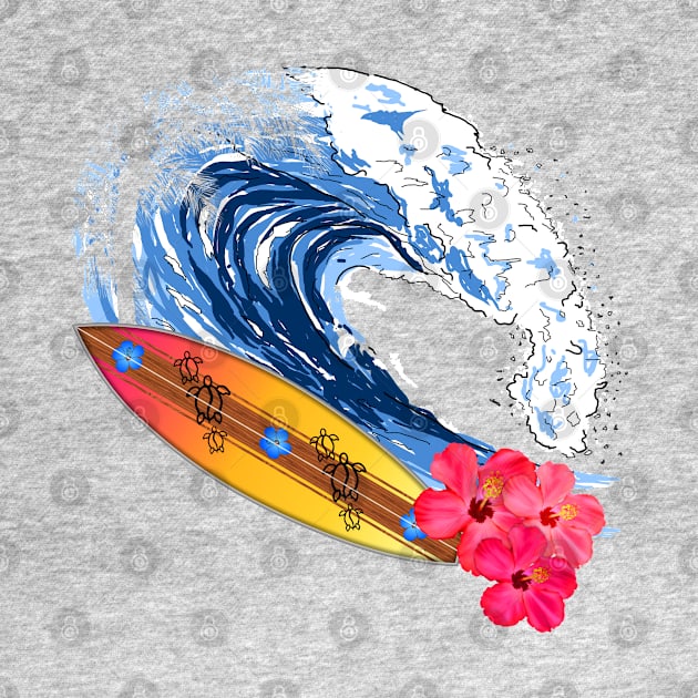 Surfboards Tropical by macdonaldcreativestudios